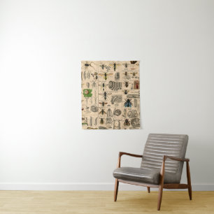 Bee Insect Bug Wasp Natural History Bees Tapestry
