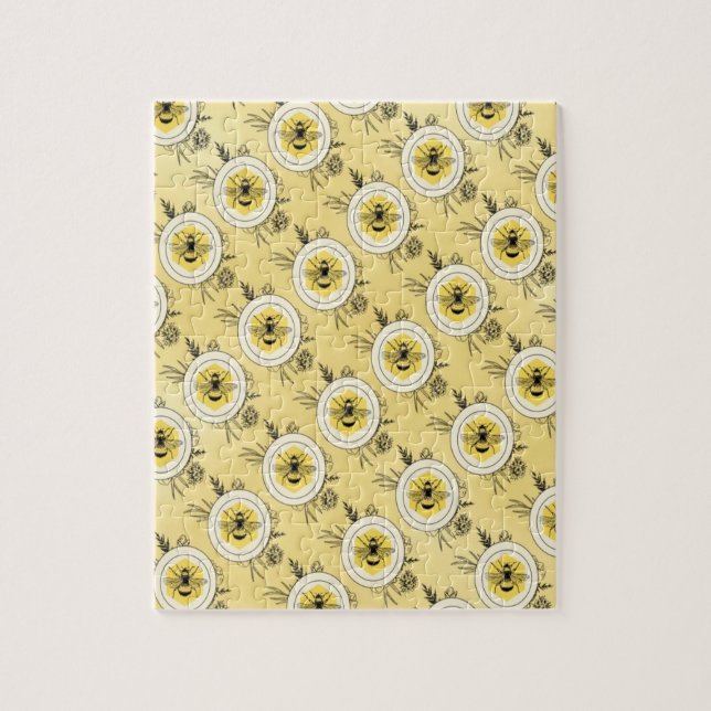 Bee Jigsaw Puzzle (Vertical)