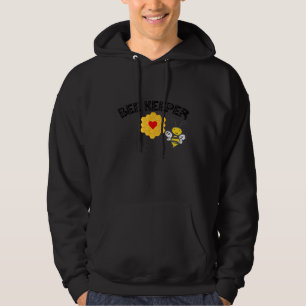 Bee Keeper Buzzing Bee Hive Heart Love Honeycomb S Hoodie