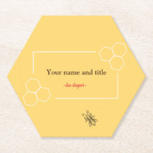 Bee keeper design customisable business card