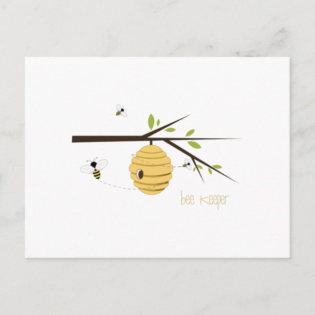 Bee Keeper Postcard (Front)