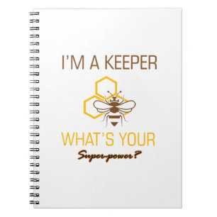 Bee Keeper tshirts Notebook
