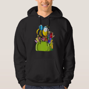 Bee Kids School Student Animal Cute Insect Bee Hoodie