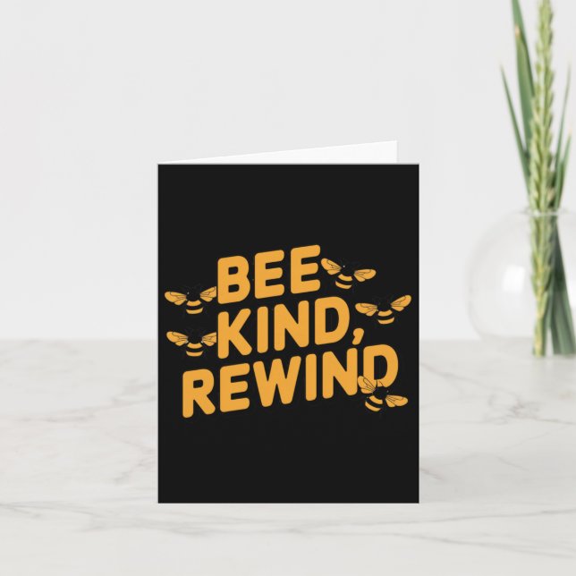 Bee Kind  Card (Front)