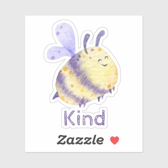 *~* Bee KIND Cute Fuzzy Teacher Day Care (Sheet)