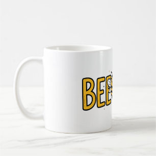 Bee Kind Cute Honeybee Pun Design Coffee Mug