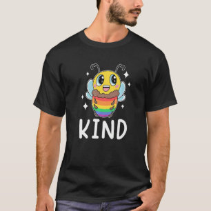 Bee Kind Gay Pride Rainbow Flag Lesbian Equality A T-Shirt