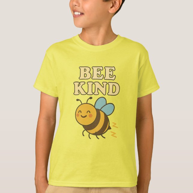 Bee Kind Kids T-Shirt (Front)