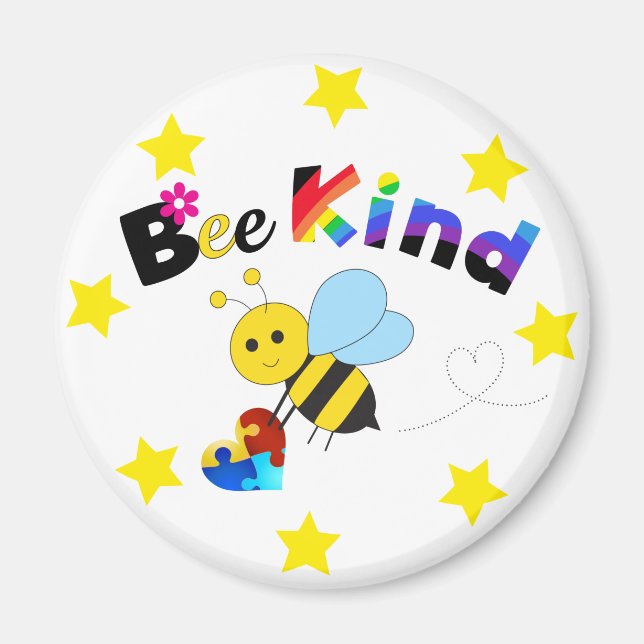 Bee Kind Magnet (Front)
