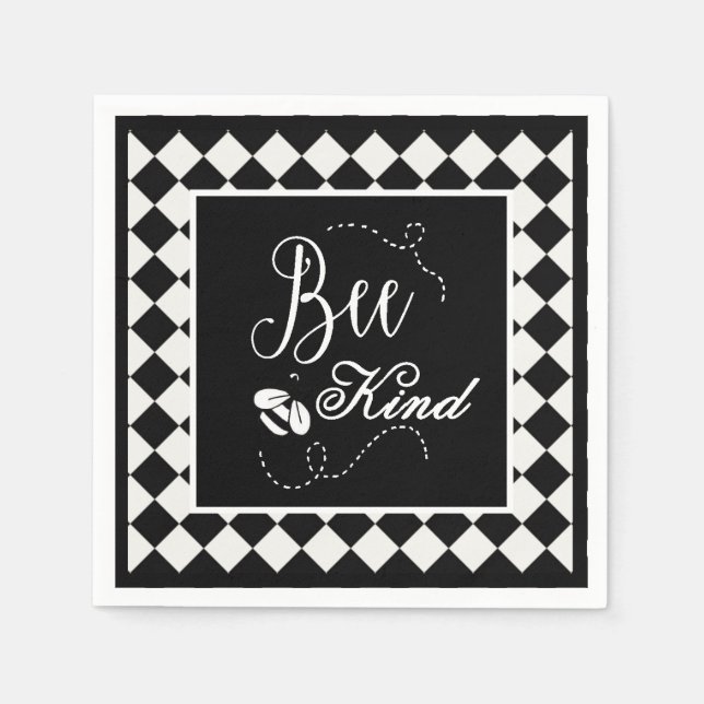 Bee kind napkins (Front)