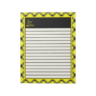 Bee kind notepad
