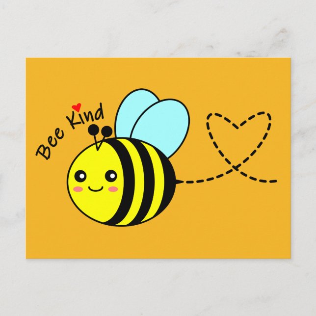 Bee Kind Postcard (Front)