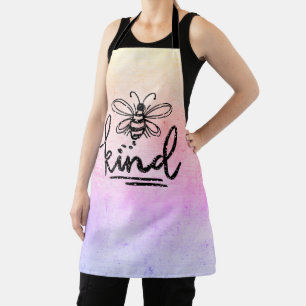 Bee Kind Rainbow Ombre Apron