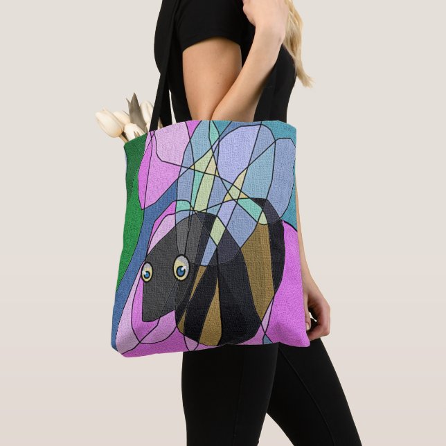 Bee Kind ( shoulder): Tote Bag (Close Up)