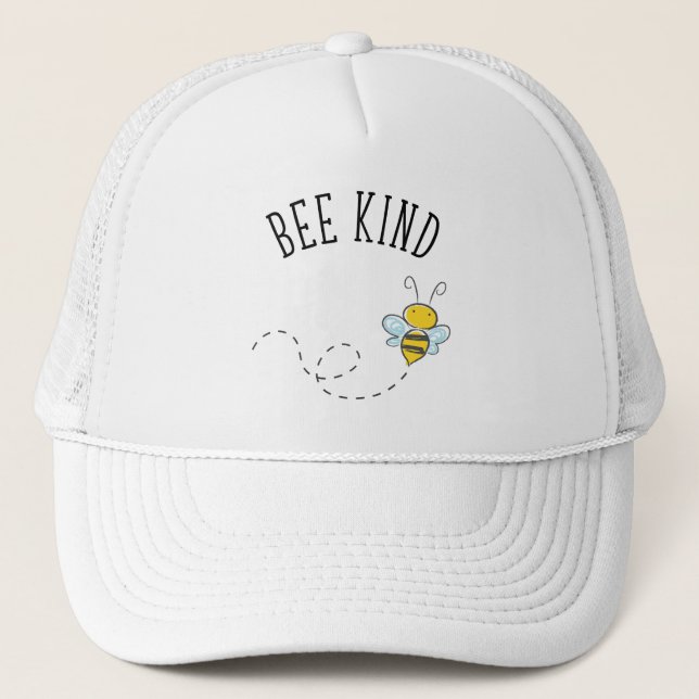 Bee Kind Trucker Hat (Front)