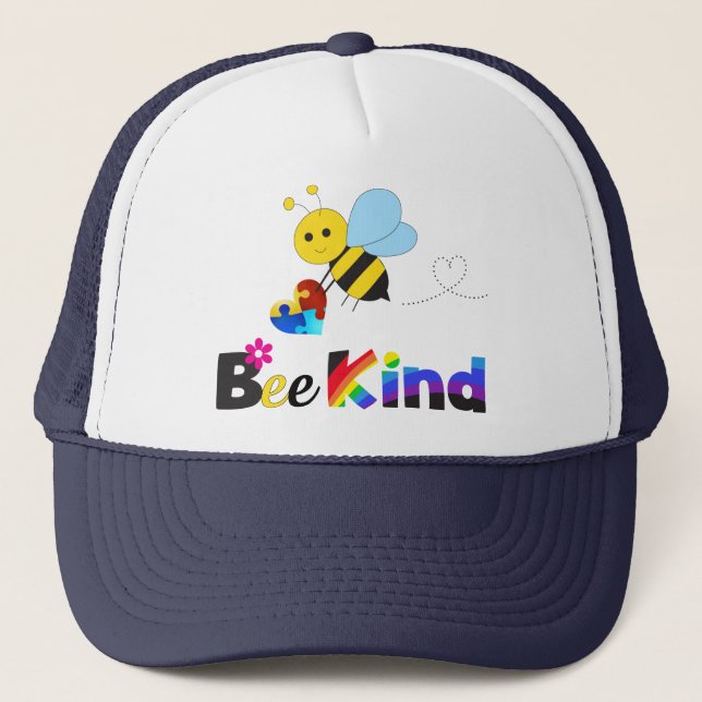Bee Kind Trucker Hat (Front)