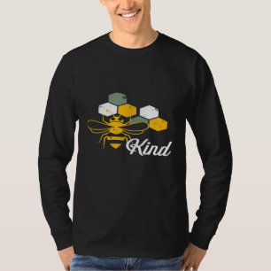 Bee Kind Vintage Distressed Beekeeping Beekeeper I T-Shirt