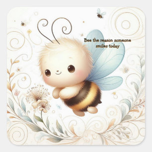 Bee Kindness Inspirational Sticker