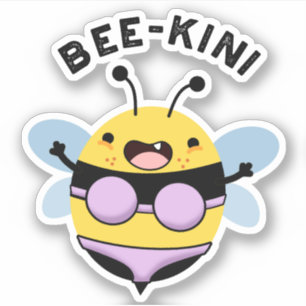 Bee-kini Funny Bee Puns 