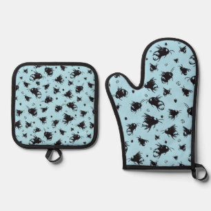 Bee Kitchen Set: Oven Mitt & Pot Holder Gift  Oven Mitt & Pot Holder Set