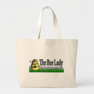 Bee Lady Large Tote Bag