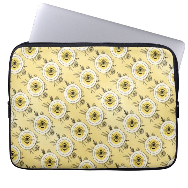 Bee Laptop Sleeve (Front)