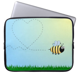 Bee laptop sleeve