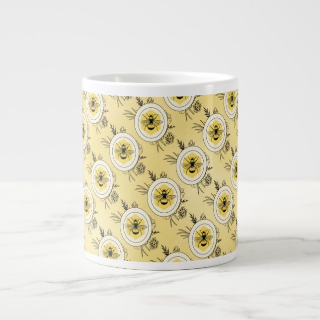 Bee Large Coffee Mug (Front)