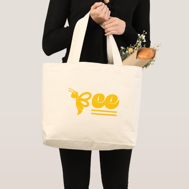Bee Large Tote Bag (Front (Product))