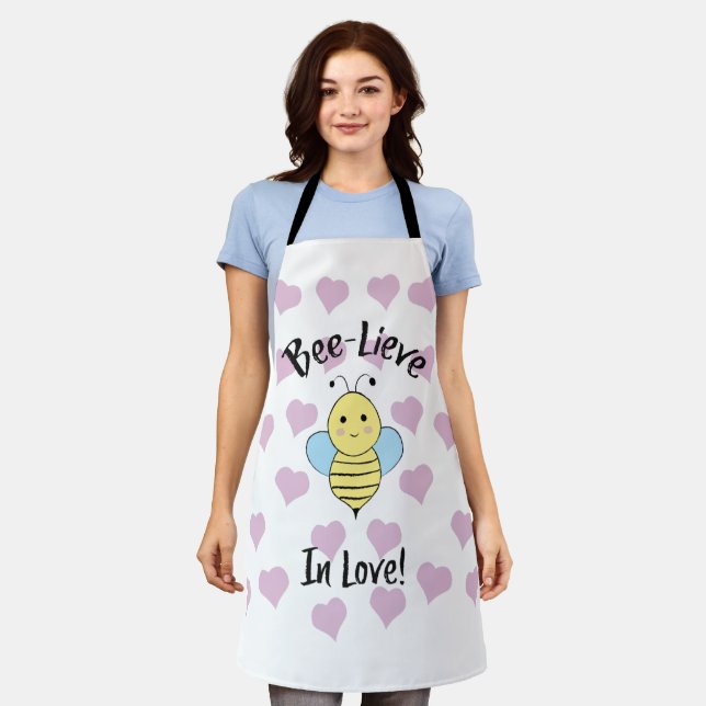 Bee Lieve In Love  Apron (Worn)