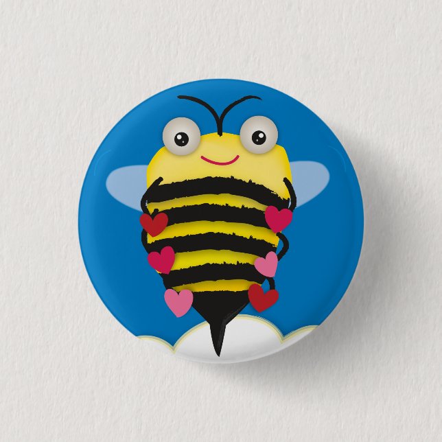 Bee-Lieve in You 3 Cm Round Badge (Front)