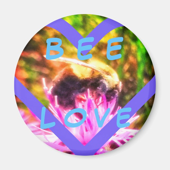BEE LOVE MED MAGNET (Front)