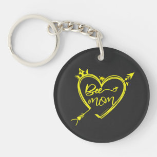 Bee-lovin' moms keychain