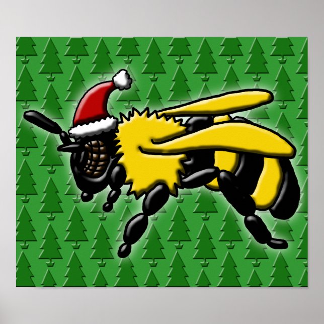 Bee Merry, print (Front)