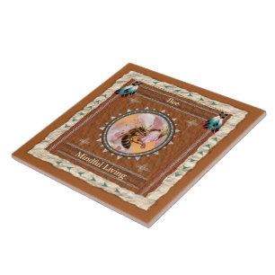 Bee Mindful Living Energy Ceramic Tile