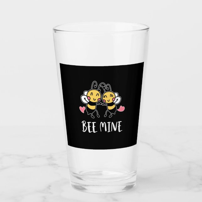Bee Mine Glass (Front)