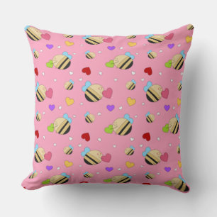 Bee Mine Valentine Cushion