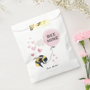 Bee Mine Valentine’s Day for Kids Personalised Favour Bag