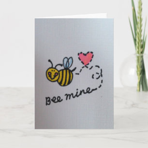 Bee Mine Valentine's Day Card