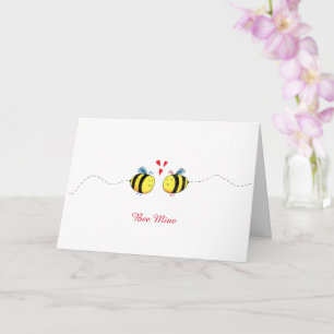Bee Mine Valentine's Day Card