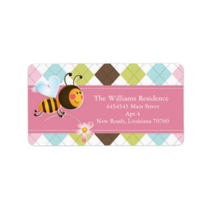 Bee Mine   Valentine's Day (Today's Best Award) Label