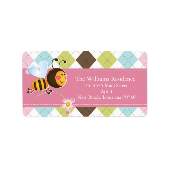 Bee Mine | Valentine's Day (Today's Best Award) Label (Front)