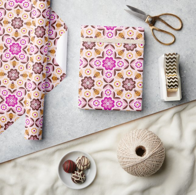 Bee Mine  Wrapping Paper (Crafts)