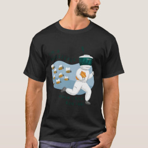 Bee Motif For Beekeepers And Beekeepers As A Bee T-Shirt