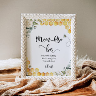 Bee Mum-osa bar sign