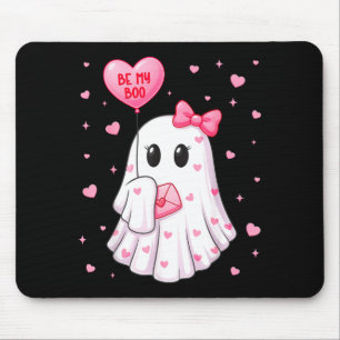 Bee My Boo Heart Boo Ghost Valentine Outfit Women Mouse Pad