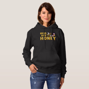 BEE MY HONEY funny cute bee valentines's day Hoodie