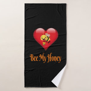 Bee My Honey Save The Bees Gift Bath Towel