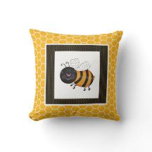 Bee My Little Baby Bee Pillow