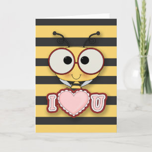 Bee My Love Holiday Card